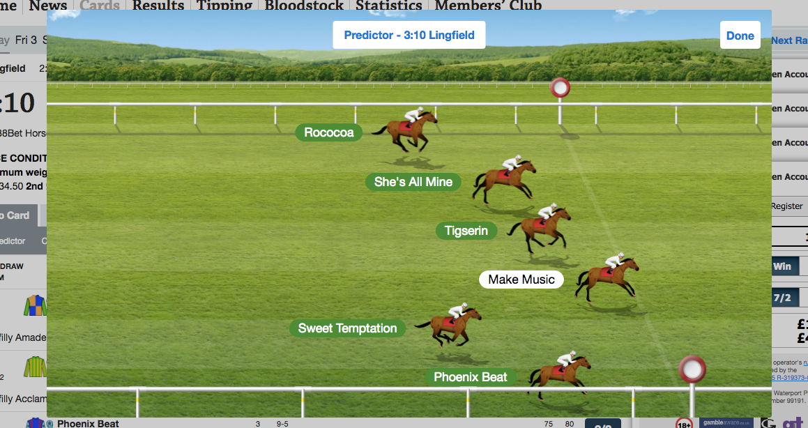 horse racing predictions